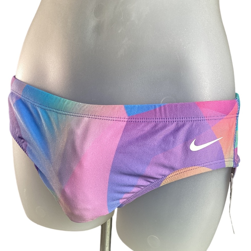 Nike Hydrastrong Multi Colored Swim Brief. B14